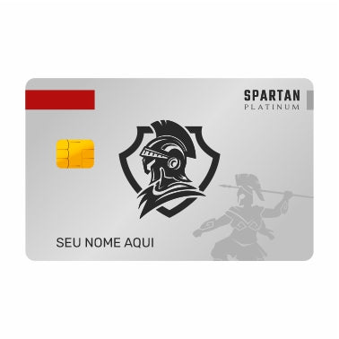 WONDCARD - Cartão De Metal - Spartan Pratinum WONDCARD - Cartão De Metal - Spartan Pratinum
